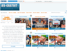 Tablet Screenshot of jeu-gratuit.net